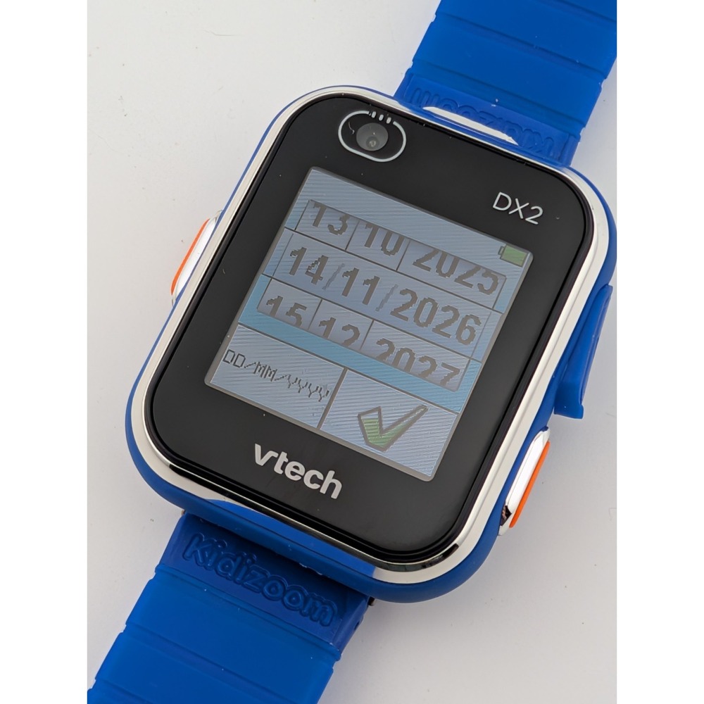 VTech KidiZoom Smartwatch DX2 Kids Smart Watch For‎ Learning Blue- Working